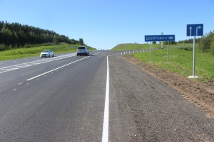 В Удмуртской Республике отремонтировали почти 5 км трассы Ижевск – Сарапул